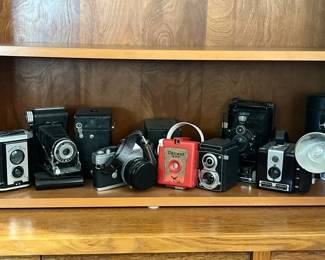 Vintage Camera Collection, From Canon To Brownie