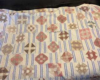 Five Handmade Antique Quilts