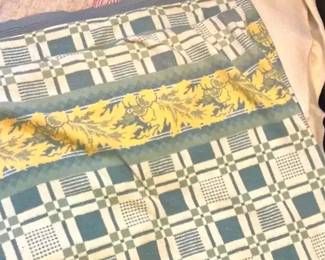 Esmond 1940s Woven Camp BlanketCoverlet Wool Blankets