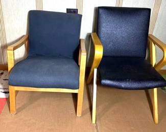 Lounge Chairs, Jens Risom Style, Vintage