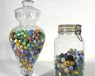 Antique Glass Marbles