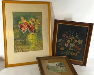 Watercolor Oil Originals