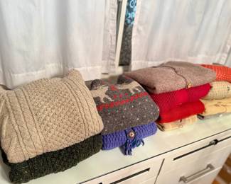 Handmade Womens Wool Sweaters, Sliab Liag, Kjell, Heimen, Alan Paine, Salzburg Wien