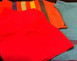 Vintage Wool Orr Blanket Pair And More