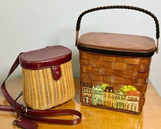 Structured Basket Purses Etienne Aigner