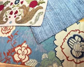 Trio Of Accent Rugs, From Vintage To Ralph Lauren