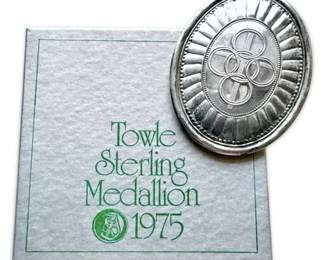 Towle Sterling Silver 1975 Christmas Ornament 24.60g