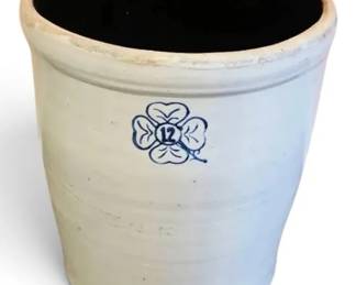 Alabama Miller Clover 12Gallon Stoneware Crock