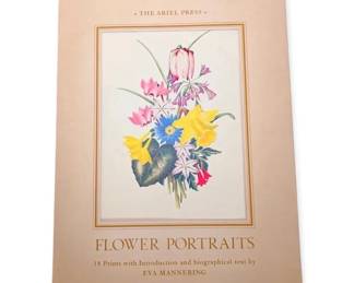 The Ariel Press Flower Portraits By Eva Mannering Collection Of Flower Prints