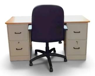 File Cabinet Desk And Chair