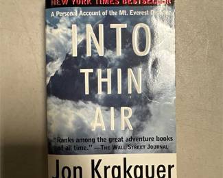 Jon Krakauer, Into Thin Air, Anchor Books Paperback