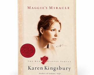 Karen Kingsbury, Maggie's Miracle, Advance Reading Copy, The Red Gloves Series