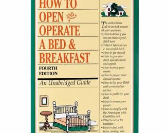 Jan Stankus, How to Open and Operate a Bed & Breakfast, Fourth Edition Paperback