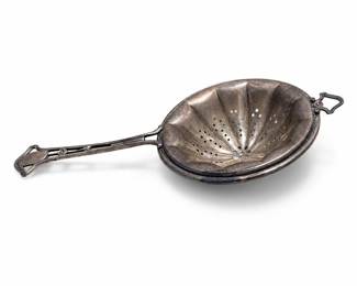 Frank M. Whiting 5005 Sterling Silver Overcup Tea Strainer, Approx. 24 Grams