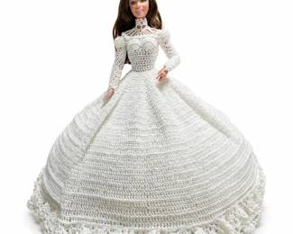 Mattel Barbie Teresa Doll in Hand-Crocheted Victorian-Style Gown