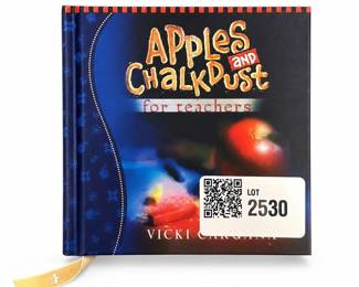 Vicki Caruana, Apples and Chalkdust for Teachers, Hallmark Gift Book Hardcover
