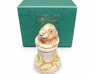 Harmony Kingdom Pot Sticker Hedgehog Box Figurine by Peter Calvesbert, Retired