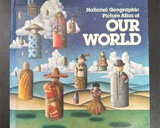 National Geographic Picture Atlas of Our World, 1979 First Edition Hardcover