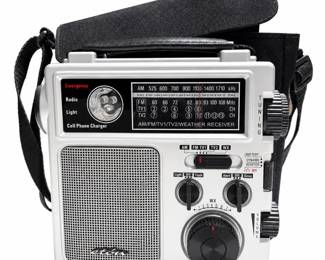 Eton FR-300 Hand-Crank AM/FM/Weather Emergency Radio with Carry Case