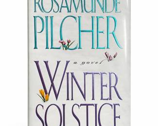 Rosamunde Pilcher, Winter Solstice, 2000 First Edition, First Printing Hardcover