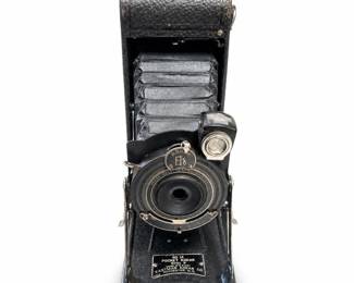 Kodak No. 1A Pocket Kodak Series II Folding Camera with Kodak Leather Case