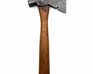 Plumb Lathing Hatchet with Checkered Face and Nail Slot