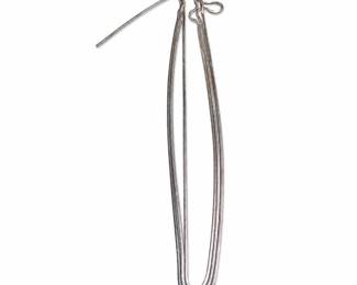UltraFine Silver Necklace, Marked 999, 23 g Gross, One Broken Strand