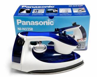 Panasonic NI-N52SR Steam/Dry Iron with Retractable Cord Reel, Original Box