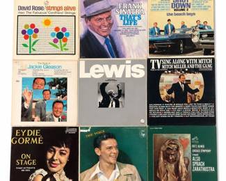 26 Vinyl LPs: Beach Boys, Frank Sinatra, Julie London, Dean Martin, Fritz Reiner
