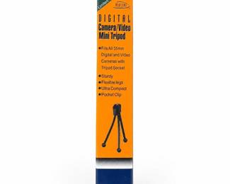 Digital Concepts TR-023 Camera/Video Mini Tripod in Original Box