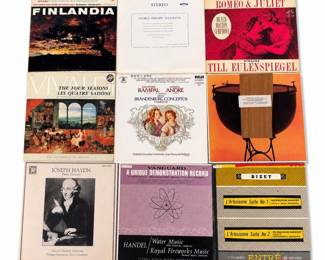 25 Classical LPs: RCA Living Stereo, Columbia, London, Musical Heritage Society