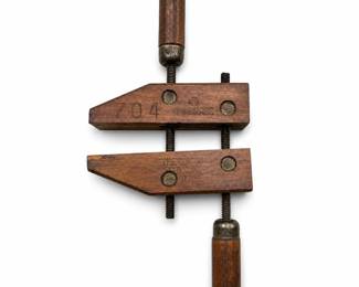 Hargrave No. 704 Wooden Handscrew Clamp by The Cincinnati Tool Company