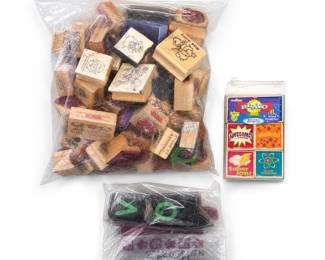 Hero Arts and Center Enterprises Wood Rubber Stamps, Peachtree Bravo Stamp Set