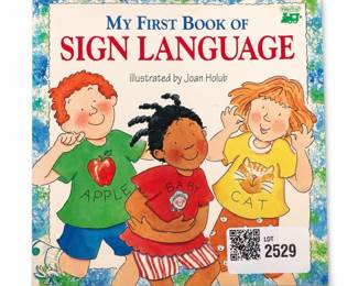 Joan Holub, My First Book of Sign Language, Whistlestop Paperback