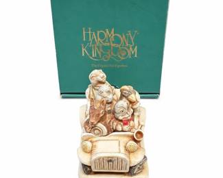 Harmony Kingdom Fab 5 Party Boys Box Figurine, 2000 Royal Watch Club Piece