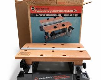 Black & Decker Bench Top Workmate 79-020 Work Center & Vise with Original Box