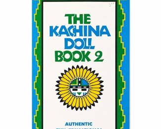 Donna Greenlee, The Kachina Doll Book 2, Hopi Coloring Book, 1987 Printing