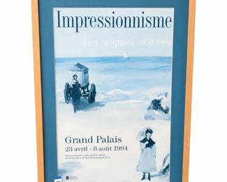 Impressionnisme: Les Origines 1859-1869, Grand Palais 1994 Poster after Manet