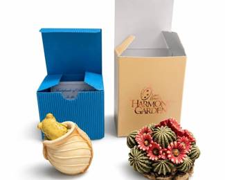 Adam Binder In the Pitcher Frog and Harmony Kingdom Harmony Garden Cactus Box
