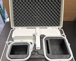 Pfaff Creative Fantasy Embroidery Unit with Two Hoops in Fitted Case