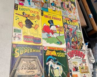Fantastic Four 83, Superman 213, Action 318, Superboy 133 and 12 More Comics