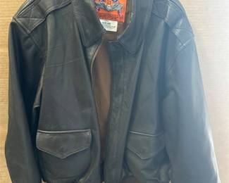 Cooper Type A-2 Leather Flight Jacket, Size 48R