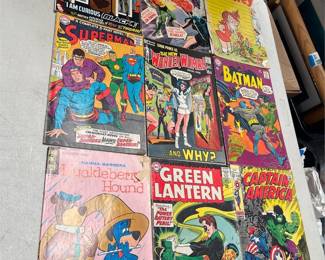 Captain America 110, Aquaman 18, Superman 200, Lois Lane 106 and 12 More Comics