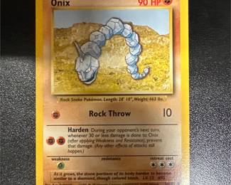 Pokémon TCG Onix 56/102 Base Set Card, Unlimited