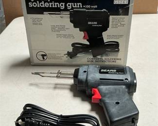 Sears Light-Duty 100 Watt Soldering Gun with Original 954035 Box