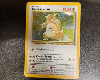 Pokémon TCG Kangaskhan 5/64 Jungle Holo Rare Card, Unlimited