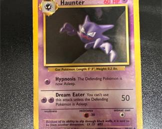 Pokémon TCG Haunter 29/102 Base Set, Unlimited