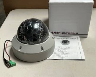 C560VPIRPRO Varifocal Infrared Dome Security Camera with Box