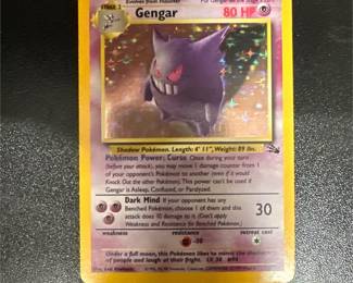 Pokémon TCG Gengar 5/62 Fossil Holo, Unlimited