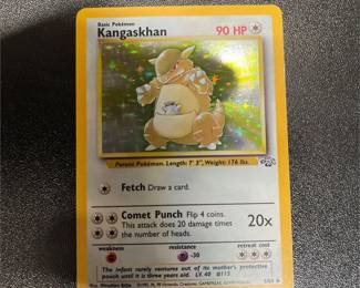 Pokémon TCG Kangaskhan 5/64 Jungle Holo Rare Card, Unlimited